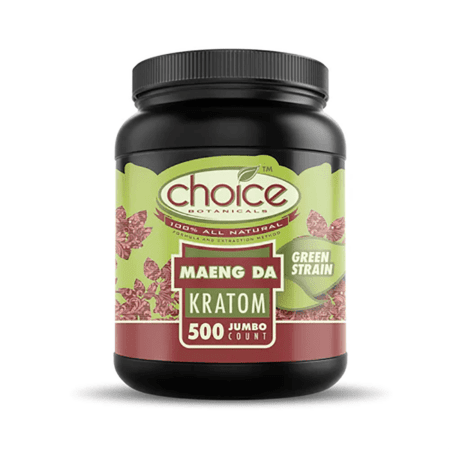 Choice Botanicals 500 Count Green Maeng Da