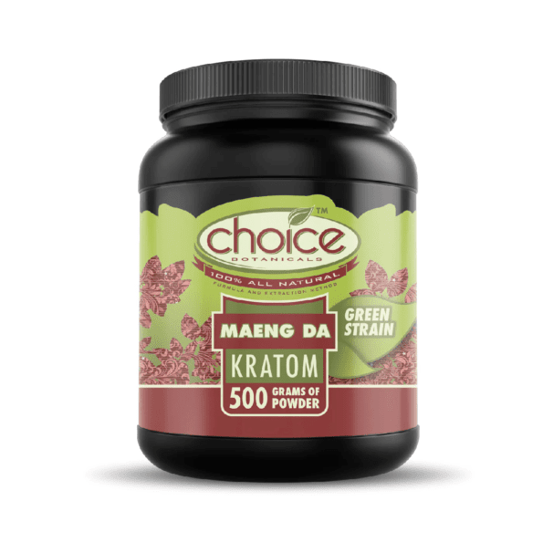 Choice Botanicals 500 Grams of Powder Green Maeng Da