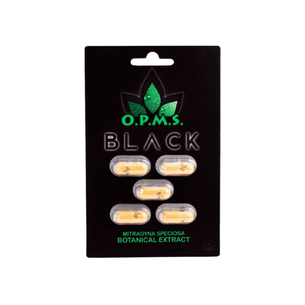 OPMS Black Capsules 5ct