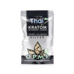 OPMS SIlver Capsules Green Vein Thai (72g) 120 Capsules