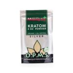 OPMS SIlver Powder Green Vein Maeng Da 4oz