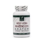 Whole Herbs Kratom Capsules Red Vein Maeng Da 120 Capsules