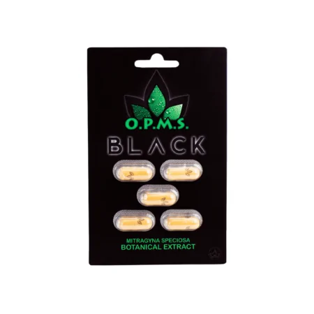 OPMS Black Capsules 5ct